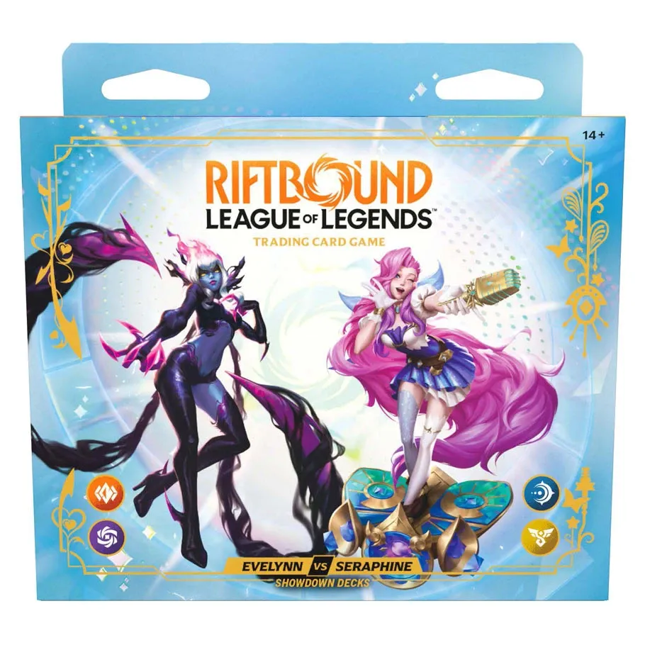 Riftbound: League of Legends TCG: Radiance: Showdown Deck: Evelynn vs Seraphine