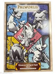 Palworld TCG: Sleeve &amp; Card Set Vol.1