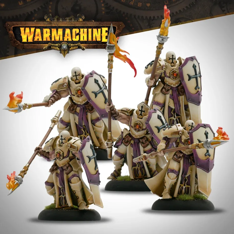 Warmachine: Menoth Flameguard Defenders