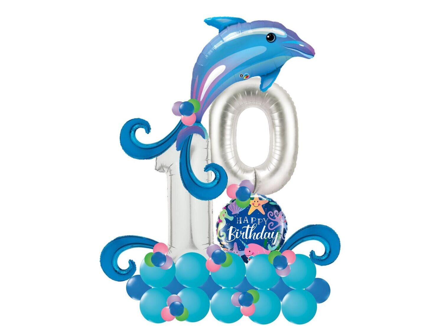 Dolphin Splash Arrangement