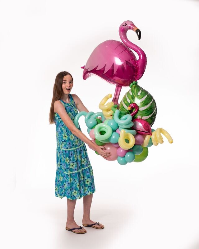 Tropical Flamingo Arrangement