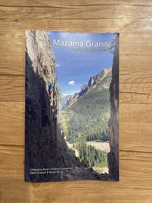Mazama Granite Sport Climbing