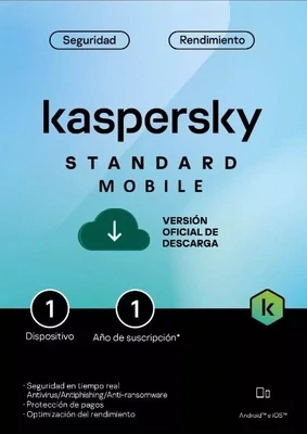 Kaspersky Standard, 1 Dispositivo, 1 Año, Android/Mac