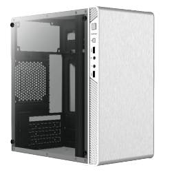 Gabinete Acteck Performance II GI215W con Ventana, Micro-Tower, Micro-ATX/Mini ATX, USB 2.0, con Fuente de 500W, sin Ventiladores Instalados, Blanco