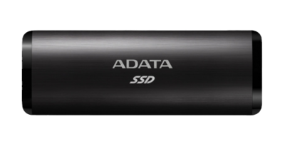 SSD Externo Adata SE760, 256GB, USB-C, Negro - para Mac/PC
