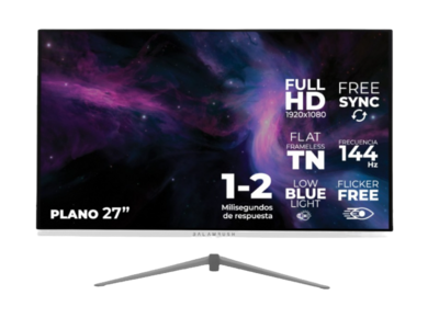 Monitor Gamer Balam Rush Ultra Odyssey MTX27G LED 27&quot;, Full HD, FreeSync, 144Hz, HDMI, Negro