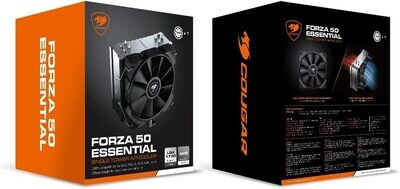 Disipador CPU Cougar Forza 50, 120mm, 600 - 2000RPM, Negro