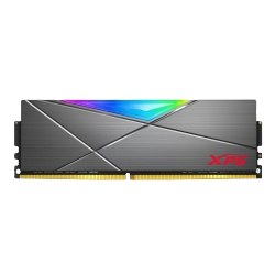 Memoria Ram XPG Spectrix D50 RGB DDR4, 3200MHz, 8GB, Non-ECC, CL16, XMP, Titanio