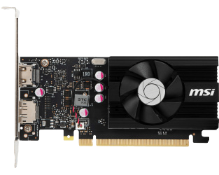 Tarjeta de Video MSI NVIDIA GeForce GT 1030 4GD4 LP OC, 4GB 64-bit DDR4, PCI Express 3.0 x16