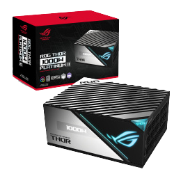 Fuente de Poder ASUS ROG THOR 1000W Platinum II 80 Plus Platinum, 24-pin ATX, 1000W