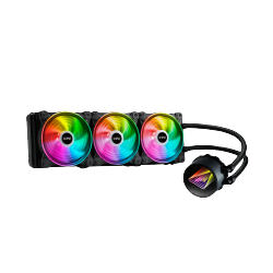XPG LEVANTE X 360 Enfriamiento Líquido para CPU ARGB, 3x 120mm, 600 - 2000RPM, Negro