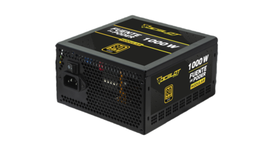 Fuente de poder Ocelot Gaming ATX 1000W modular certificación 80+ Gold