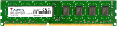Memoria RAM Adata DDR3L, 1600MHz, 8GB, CL11, U-DIMM Memoria RAM Adata DDR3L, 1600MHz, 8GB, CL11, U-DIMM