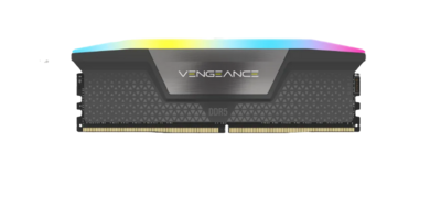 Kit Memoria RAM Corsair Vengeance RGB DDR5, 5200MHz, 64GB (2 x 32GB), CL40, XMP