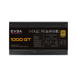 Fuente de Poder EVGA SuperNOVA 1000 GT 80 PLUS Gold, 24-pin ATX, 1000W