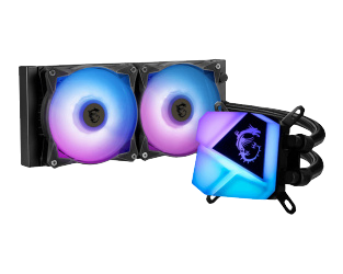 MSI CoreLiquid C240 ARGB Enfriamiento Líquido para CPU, 2x 120mm, 500 - 2000RPM