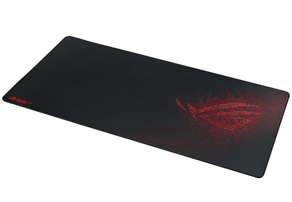 Mousepad ASUS ROG Sheath, 90 x 44cm, Grosor 3mm, Negro/Rojo