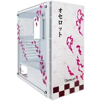 Gabinete Gamer OC-DEMON HANAMI Mid Tower Nezuko