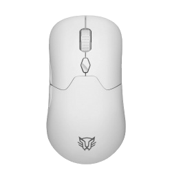 Mouse Gamer Balam Rush Óptico Speeder Perform MG979, RF Inalámbrico, 10.000DPI, Blanco.