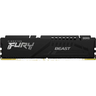 Kit Memoria RAM Kingston FURY Beast DDR5, 6000MHz, 32GB (2 x 16GB), CL40, XMP