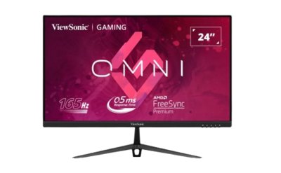 Monitor Gamer Viewsonic VX2428 LED 24&quot;, Full HD, FreeSync 165Hz, HDMI, Bocinas Integradas (2x 4W RMS), Negro