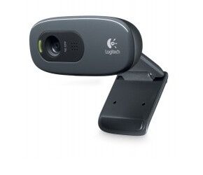 Logitech Webcam C270, 3MP, 1280 x 720 Pixeles, USB 2.0, Negro