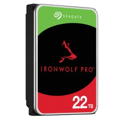 Disco Duro para NAS Seagate IronWolf Pro 3.5&quot; de 1 a Bahías Ilimitadas, 22TB, SATA III, 6Gbit/s, 7200RPM, 512MB Caché
