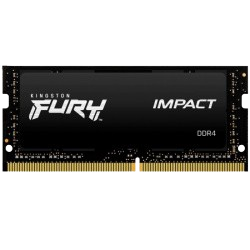 Memoria RAM Kingston FURY Impact DDR4, 3200MHz, 16GB, Non-ECC, CL20, SO-DIMM, XMP