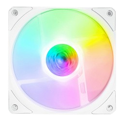 Ventilador Cooler Master Sickleflow 120 ARGB, 120mm, 650-1800RPM, Blanco - 3 Piezas
