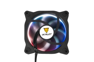 Ventilador Ocelot Gaming OGF02 RGB