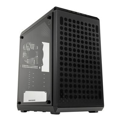 Gabinete Cooler Master MasterBox Q300L V2 con Ventana, Mini-Tower, Micro-ATX/Mini-ITX, USB 3.2, sin Fuente, 1 Ventilador Instalado, Negro Gabinete Cooler Master MasterBox Q300L V2 con Ventana, Mini-Tower, Micro-ATX/Mini-ITX, USB 3.2, sin Fuente, 1 Ventilador Instalado, Negro