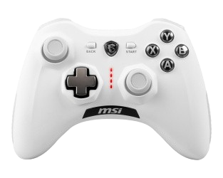 Gamepad MSI Force GC30 V2 Inalámbrico Blanco
