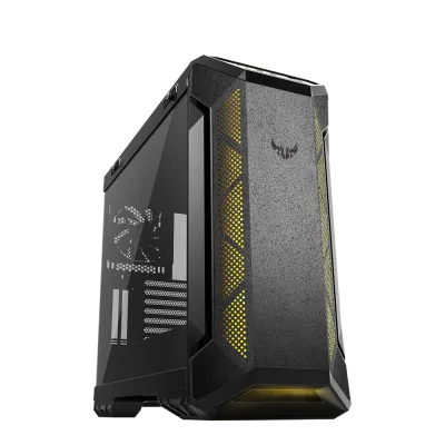 Gabinete ASUS TUF Gaming GT501 con Ventana RGB, Midi Tower, ATX/EATX/Micro ATX/Mini-ITX, USB 3.1, sin Fuente, 4 Ventiladores Instalados (3x RGB), Negro Gabinete ASUS TUF Gaming GT501 con Ventana RGB, Midi Tower, ATX/EATX/Micro ATX/Mini-ITX, USB 3.1, sin Fuente, 4 Ventiladores Instalados (3x RGB), Negro