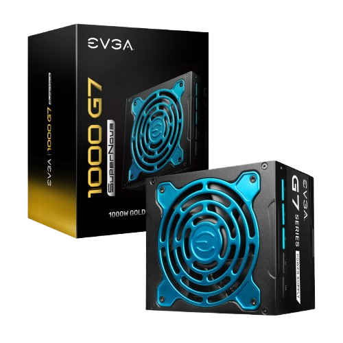 Fuente de Poder EVGA SuperNOVA 1000 G7 80 PLUS Gold, Modular, 24-pin ATX, 120mm, 1000W