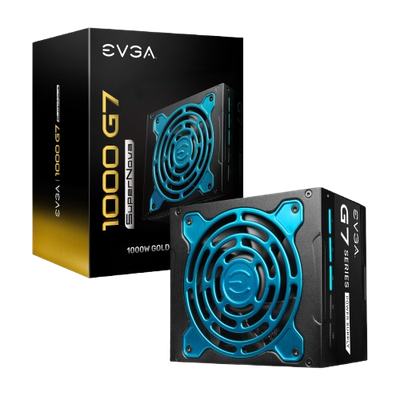 Fuente de Poder EVGA SuperNOVA 1000 G7 80 PLUS Gold, Modular, 24-pin ATX, 120mm, 1000W