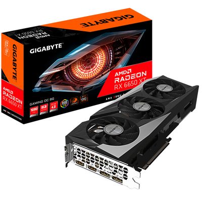 Tarjeta de Video Gigabyte AMD Radeon RX 6650 XT Gaming OC, 8GB 128-bit GDDR6, PCI Express 4.0 (OPEN BOX)