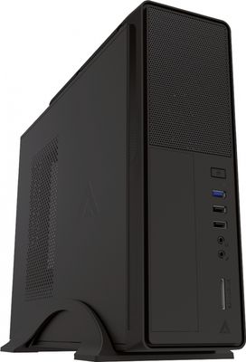 Gabinete Acteck BROKK Slim GI002, Midi-Tower, ITX/Micro-ATX, USB 2.0/3.1, con Fuente de 500W, 1 Ventilador Instalado, Negro