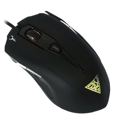 Mouse Gamer Gamdias Láser Hades, Alámbrico, USB, 8200DPI, Negro