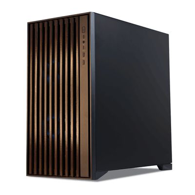 Gabinete Munfrost Alder, Midi-Tower, ATX/Micro-ATX/Mini-ITX, USB 3.0, sin Fuente, 2 Ventiladores Instalados, Negro