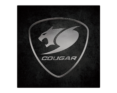 Cougar Tapete para Estaciones de Trabajo Command, Antideslizante, Negro