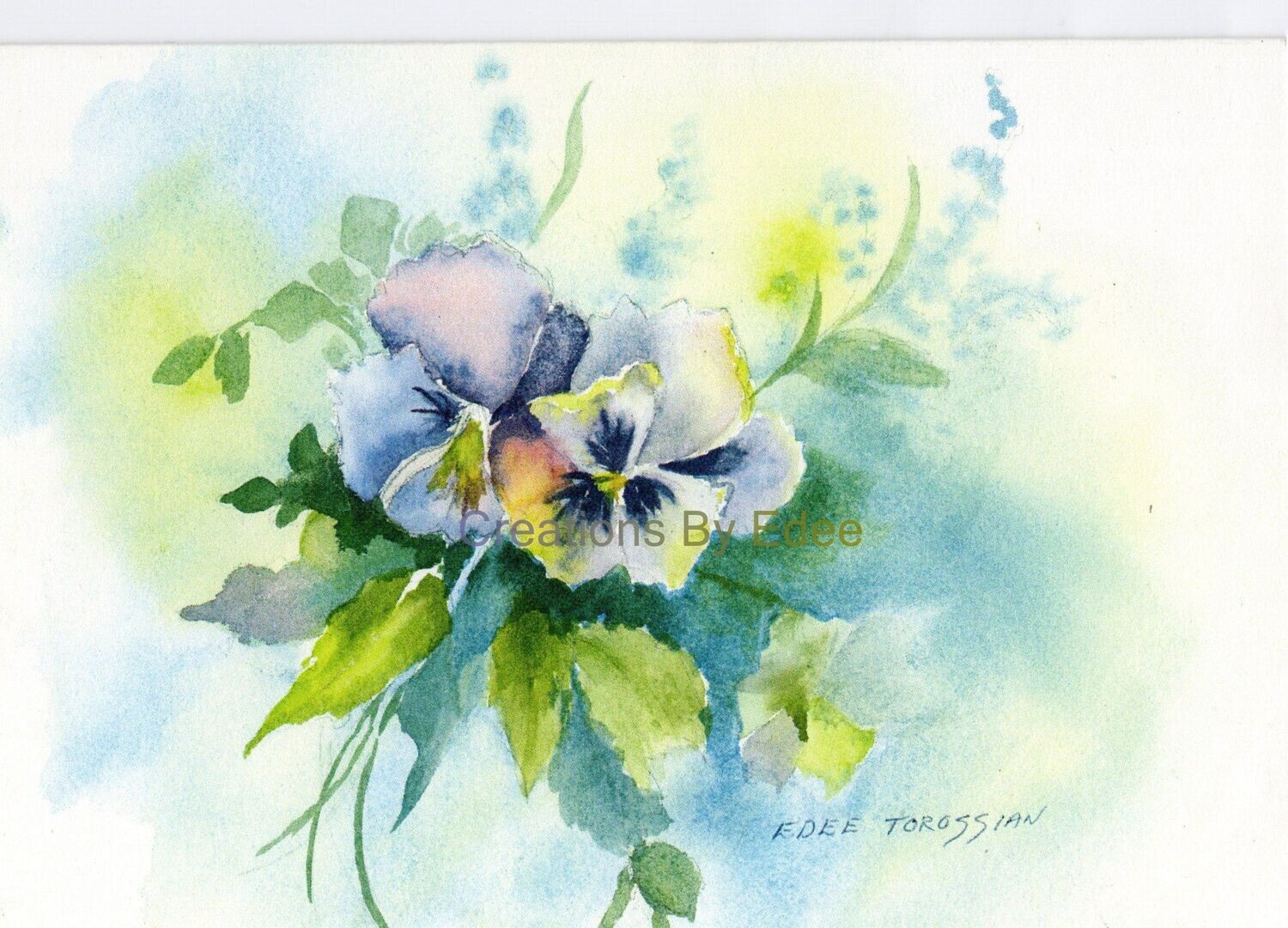 Pansy Bouquet