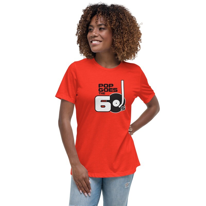 Women's Relaxed T-Shirt Pop Goes the 60s