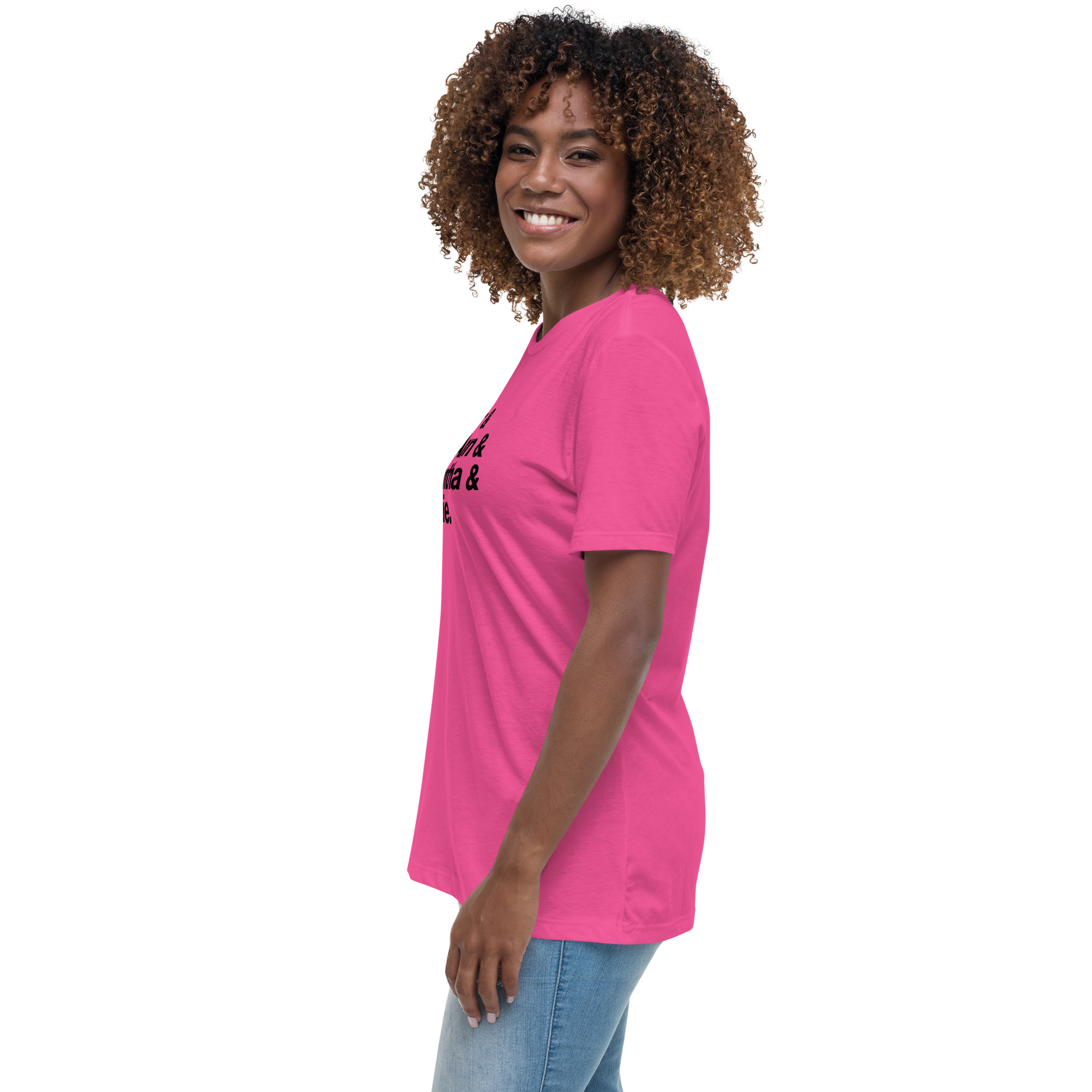 Women's Relaxed T-Shirt: Ginger, Mary Ann, Samantha and Jeannie