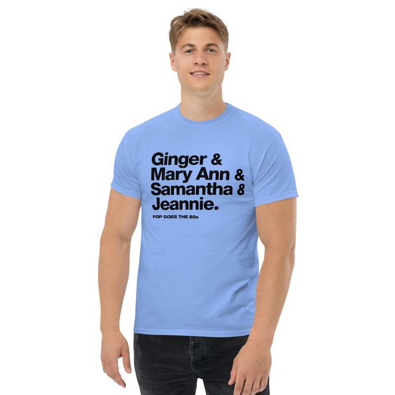 Men's T Ginger, Mary Ann, Samantha & Jeannie