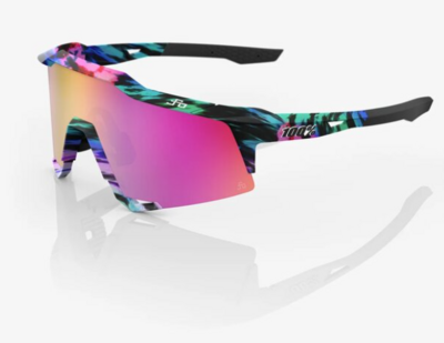 100% Speedcraft Sunglasses, Peter Sagan Limited Edition, Tie-Dye - Purple Multilayer Mirror Lens