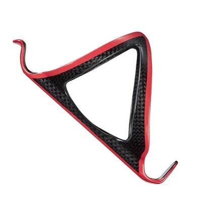 Supacaz, Fly Cage Carbon, Bottle Cage, Carbon, Red