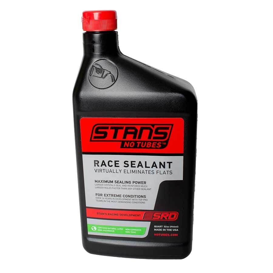 Stan&#39;s No Tubes, Stan&#39;s NoTubes, Race, Pre-mixed sealant, Quart (32oz 946ml)