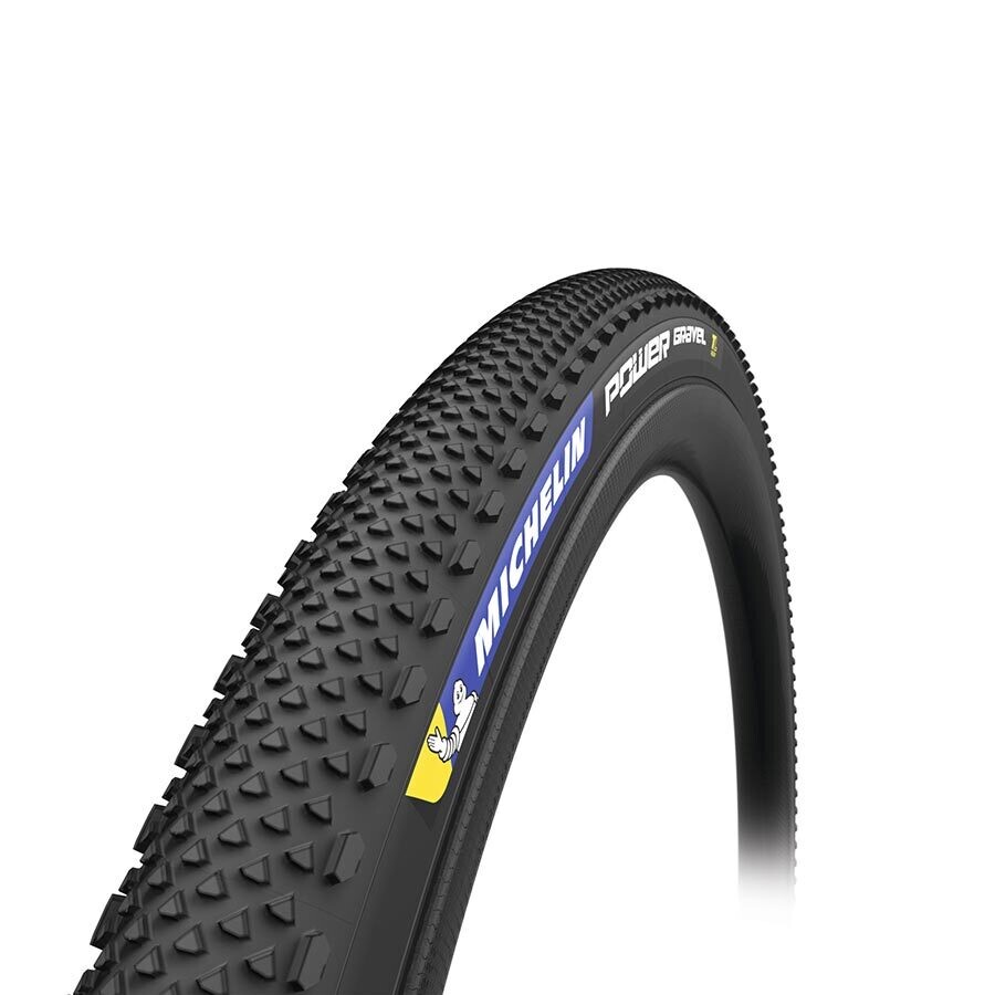 Michelin, Power Gravel, Tire, 700x40C, Folding, Tubeless Ready, X-Miles, Bead2Bead Protek, 3x120TPI, Black