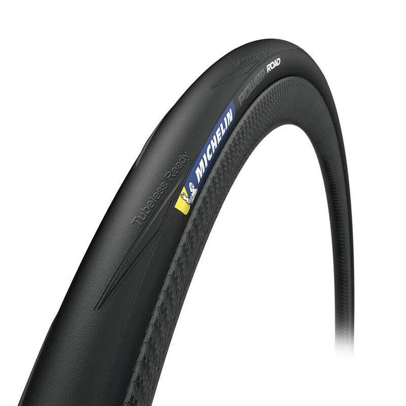 Michelin, Power Road TLR, Pneu, 700x28C, Pliable, Tubeless Ready, X-Race, 4x120TPI, Noir