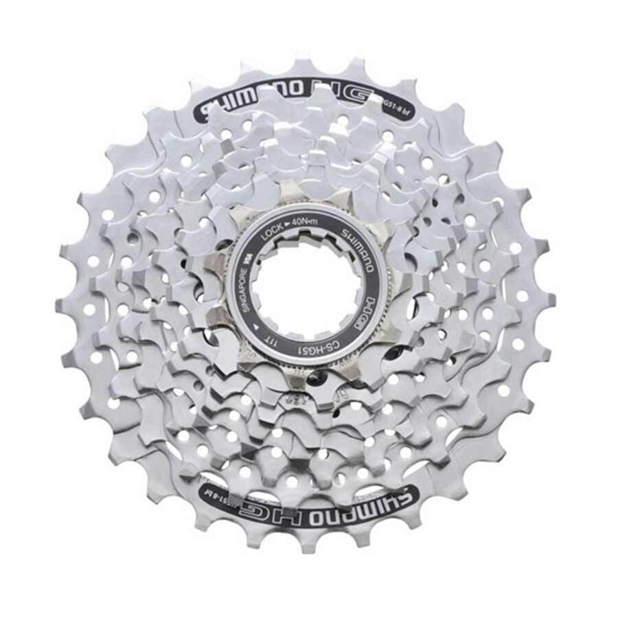 Shimano, CS-HG51, Cassette 8vit., 11-32D, 11-13-15-18-21-24-28-32